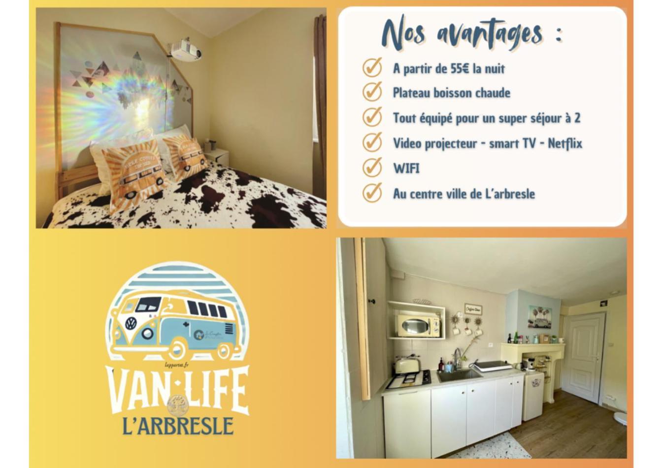 Van Life Soiree Chill A L'Arbresle Exterior photo